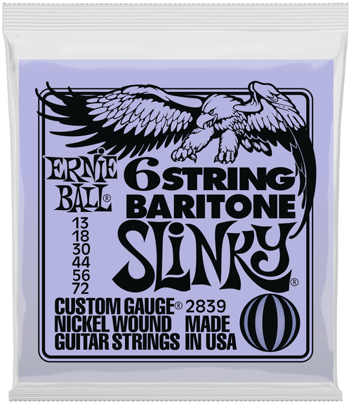 ERNIE BALL Slinky Bariton, A-A Tuning 13-72