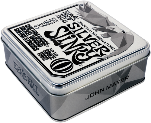 Scatola Ernie Ball Argento Slinky John Mayer 3