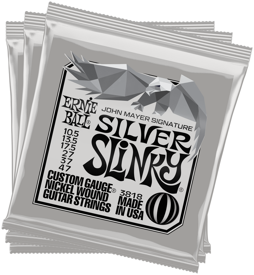 Ernie Ball Silver Slinky John Mayer 3 Box