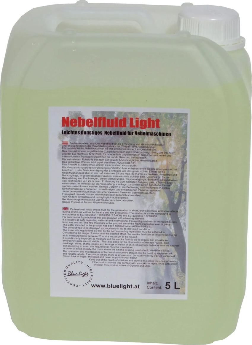 Blue Light Nebelfluid Light 5 l Kanister