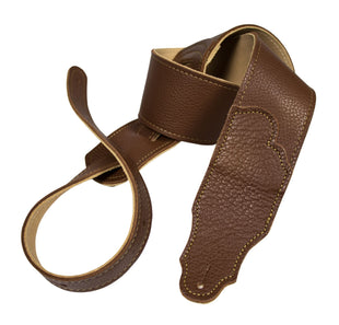 Franklin Strap 2,5" Original Caramel Glove Leather Guitar Strap