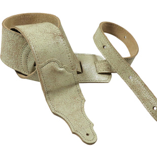 Franklin Strap 2.5" Slate Distressed Leather Cream