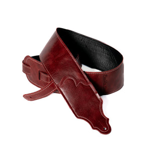 Franklin Strap 3” Jackson Hole “Aged” Leather/Contrast Stitching Oxblood