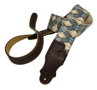 Franklin Strap CD1-BL-CH 2" Old Aztec Canvas - Blue