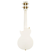 Cascha Concert Ukulele Carbon Fiber White