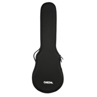 Cascha Concert Ukulele Carbon Fiber White