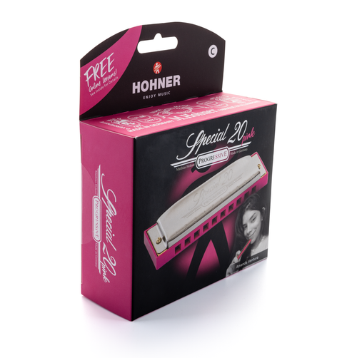HOHNER Special 20 Progressive C-Dur - Pink