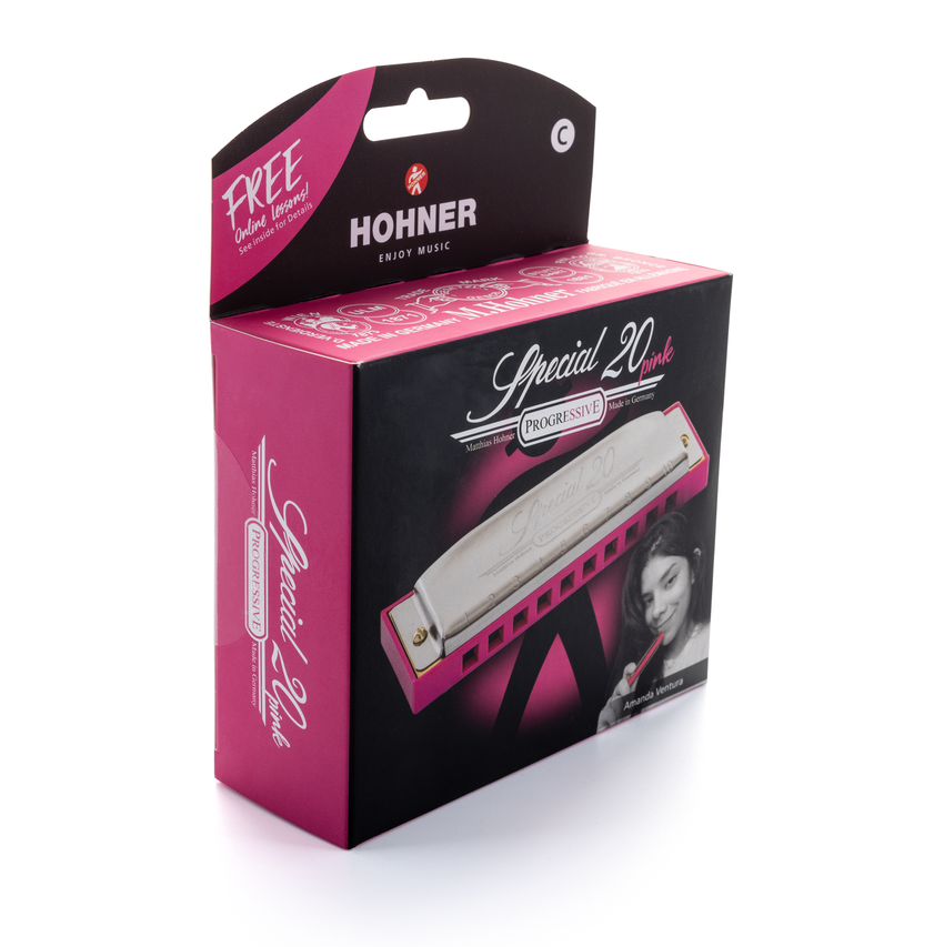 HOHNER Special 20 Progressive C-Dur - Pink