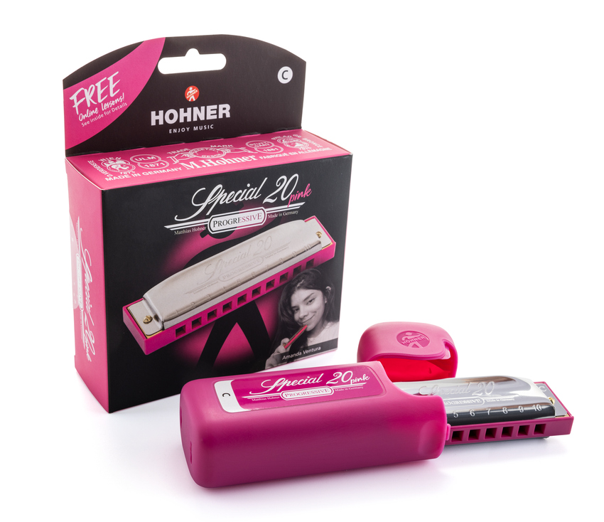 HOHNER Special 20 Progressive C-Dur - Pink