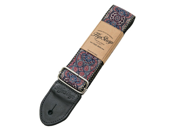 HIP STRAP HS11 Gitarrengurt Modell Kashmir Midnight Farbe: Schwarz