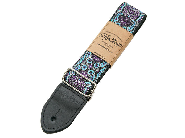 HIP STRAP HS12 Gitarrengurt Modell Kashmir Turquoise
