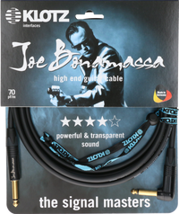 Klotz Joe Bonamassa 3m High End Gitarrenkabel Winkelklinke