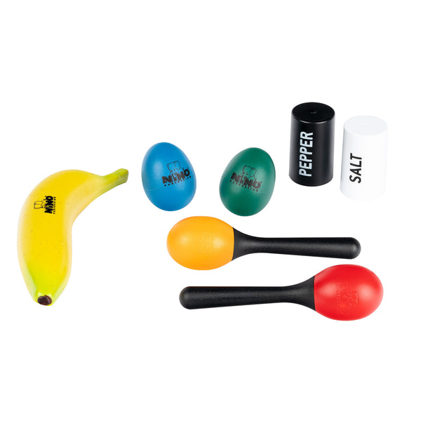 NINO Percussion Mixed Shaker Set - 7 pezzi (NINOSET13)