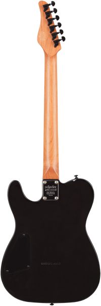 SCHECTER PT Standard Black Fade Burst Burl