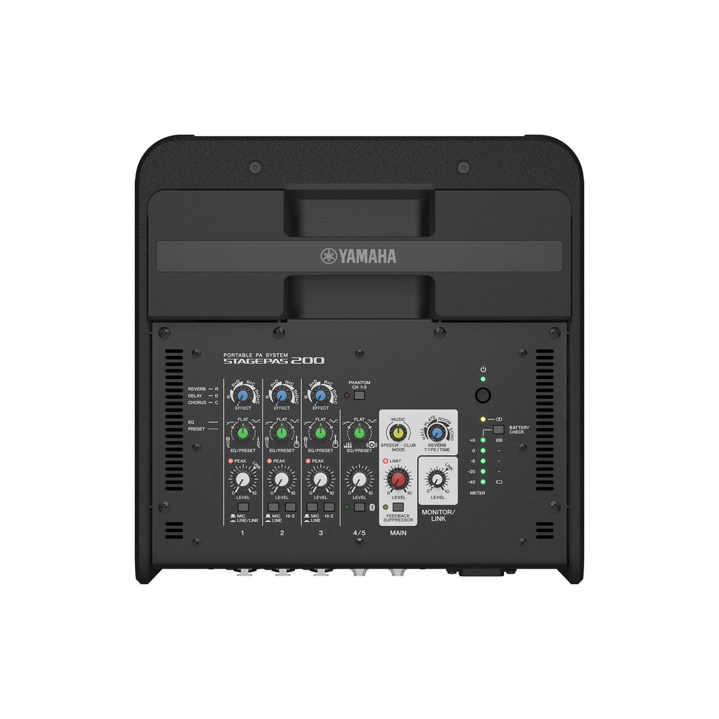 Yamaha STAGEPAS 200BTR 8 Battery Powered PA with 5 Channel Mixer