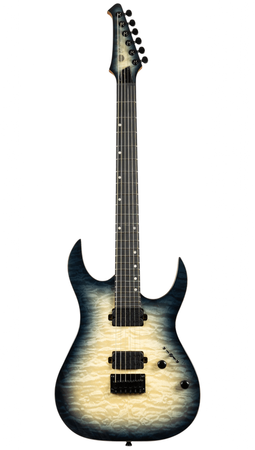 SPIRA GUITARS S-500 Qulited Grey