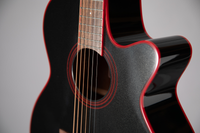 TAKAMINE GF49CE CB - Cosmic Black Sparkle Gloss