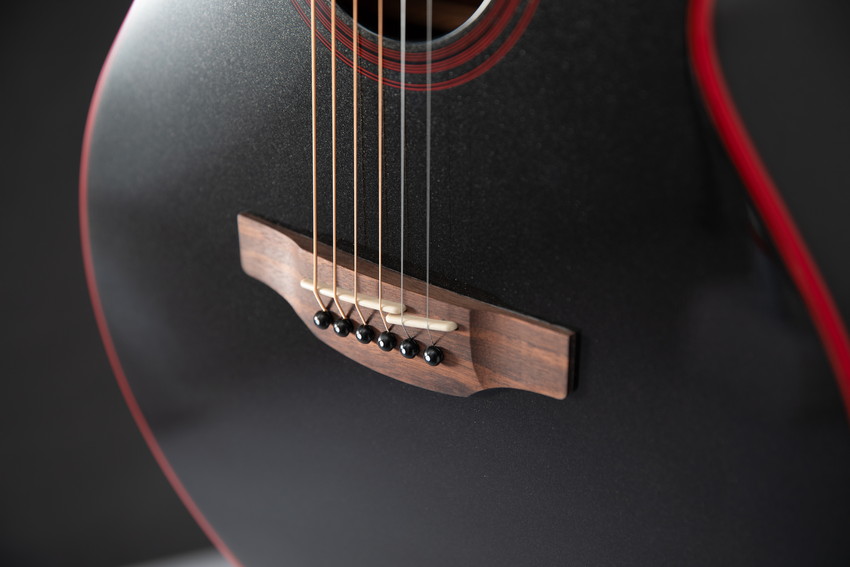 TAKAMINE GF49CE CB - Cosmic Black Sparkle Gloss