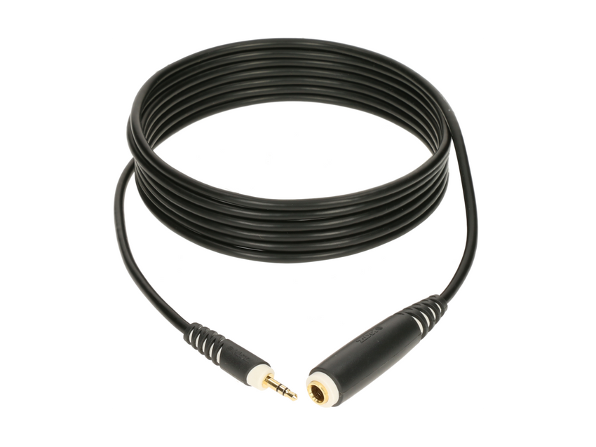Klotz AS-EX30300 Kopfhörerverlängerung 6,3mm Buchse / 3,5mm Stecker 3m