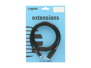 Klotz AS-EX30300 Kopfhörerverlängerung 6,3mm Buchse / 3,5mm Stecker 3m
