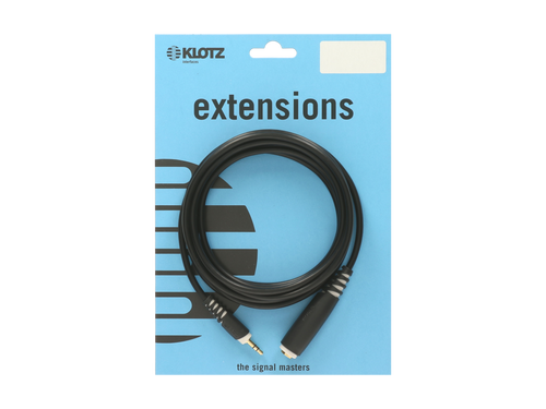 Klotz AS-EX30300 prolunga per cuffie jack da 6,3 mm / spina da 3,5 mm 3 m