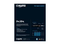 Klotz KIK9.0PPSW 9m instrument cable