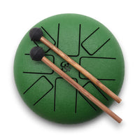 Happy Drum - Om Stahlzungentrommel Grün