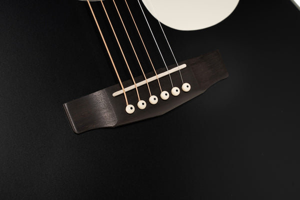 CORT MR500F CEDBKS Dreadnought Gitarre Black satin