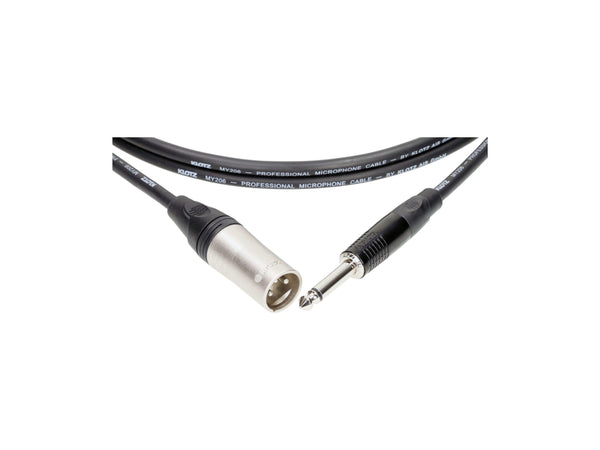 KLOTZ M1MP1K0300 XLR Male - 6,3mm Klinke Mono 3m Neutrik