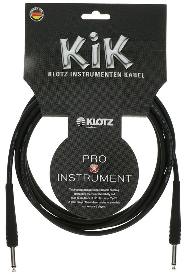 KLOTZ KIK6.0PPSW 6M INSTRUMENTENKABEL