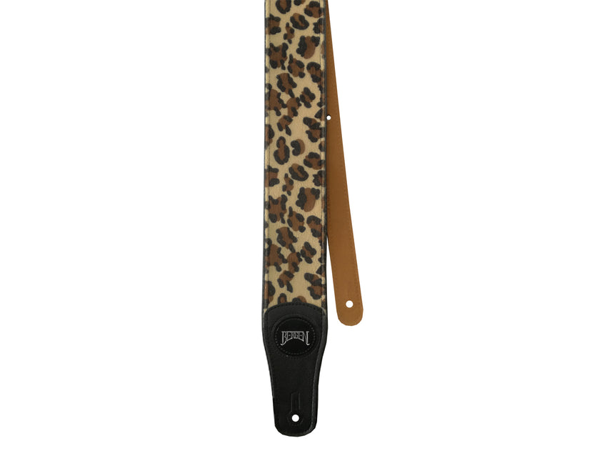 Bergen GSB-340-LE  Gitarrengurt Leopardenoptik