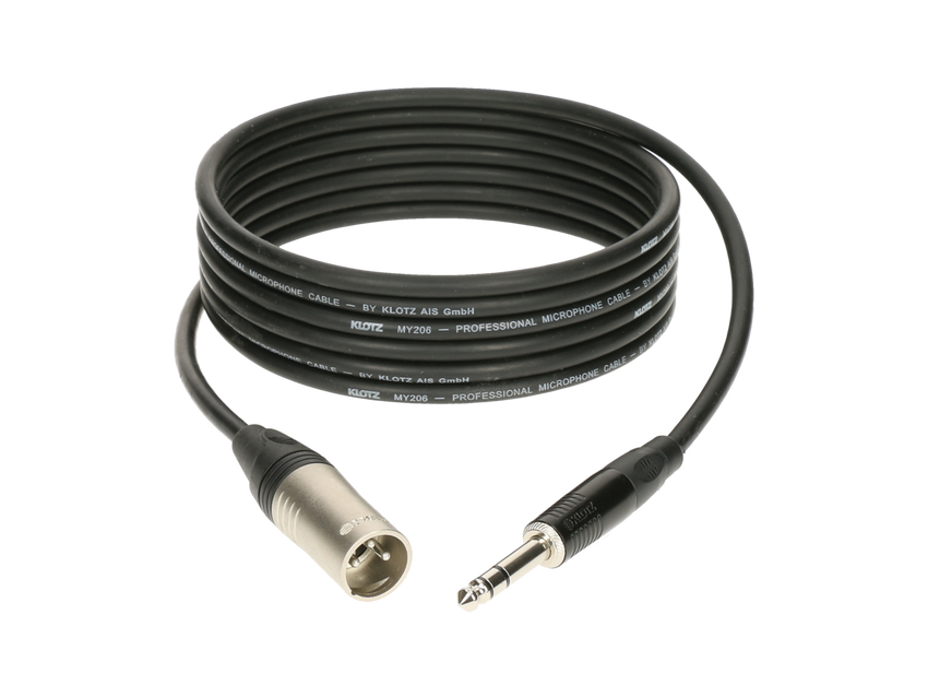 Klotz M1 Microphone M1MS1K0200 2m XLR-Klinke Sym.
