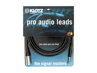 Klotz M1 Microphone M1MS1K0200 2m XLR-Klinke Sym.