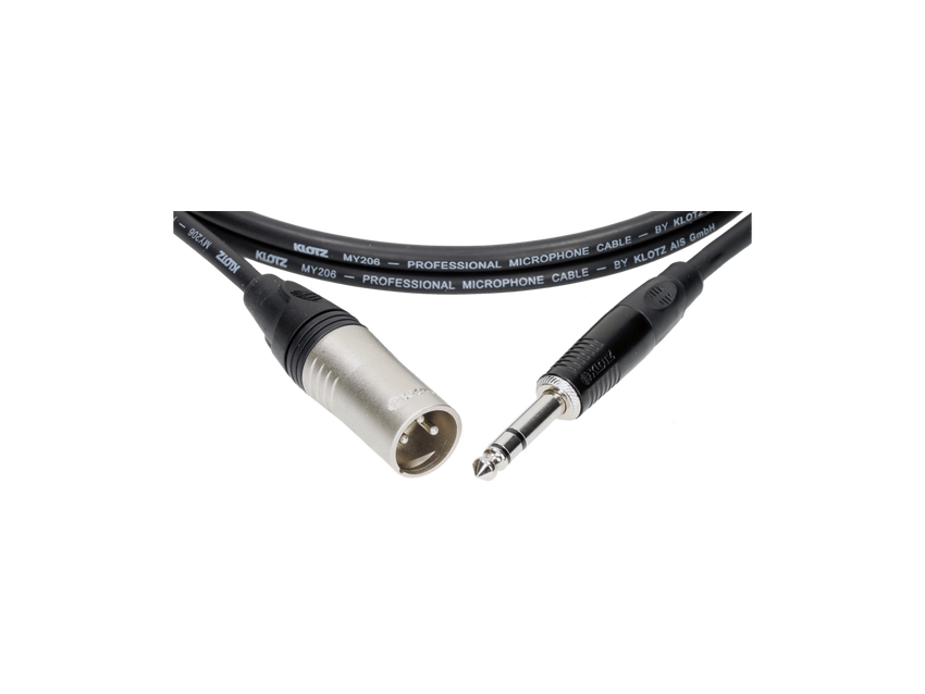 Klotz M1 Microphone M1MS1K0200 2m XLR-Klinke Sym.