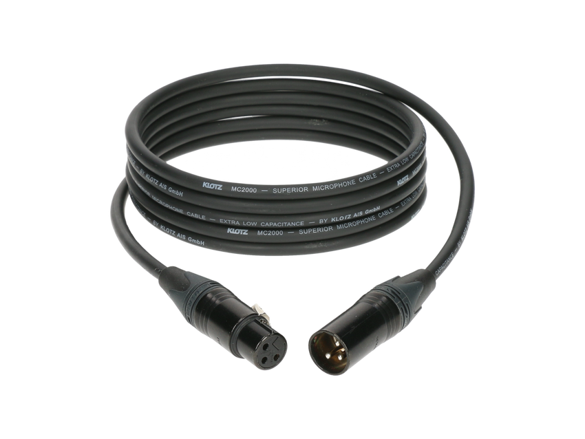 KLOTZ M2FM1-1000 10m premium XLR cable