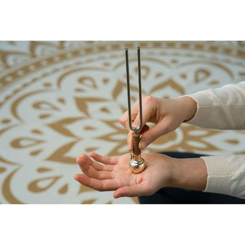 Meinl Sonic Energy VF-RM Tuning Fork Vibration Foot Medium - Gold