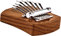 MEINL Sonic Energy KL802FOL Mini Kalimba 8 Töne, Blume des Lebens, Rotes Zebra