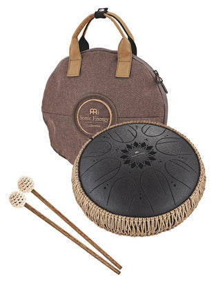 MEINL Sonic Energy MOSTD1BK 10 inch Medium Octave Steel Tongue Drum, B minor