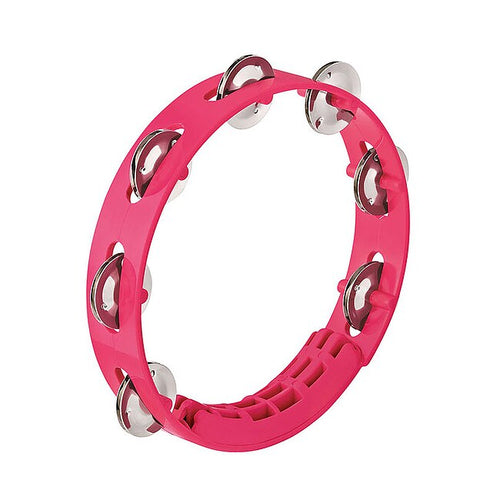 Nino ABS Tamburine 8 Zoll (einreihig) Rosa NINO49SP