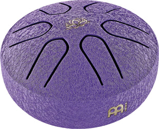 MEINL Sonic Energy PSTD1PLF Pocket Steel Drum Steel Drum Purple, A Major, Lotus Flower