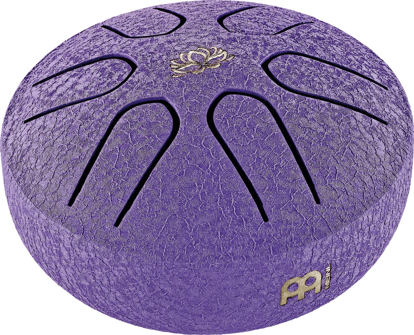 MEINL Sonic Energy PSTD1PLF Pocket Steel Drum Steel Drum Purple, A Major, Lotus Flower