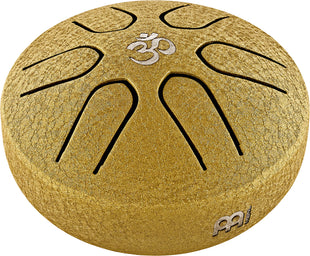 MEINL Sonic Energy PSTD3GOM Pocket Steel Tongue Steel Drum Gold, A Major, OM
