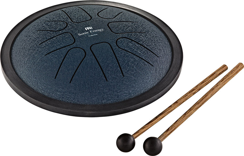 MEINL Sonic Energy SSTD2NB Small Steel Tongue Drum Navy Blue, G Minor