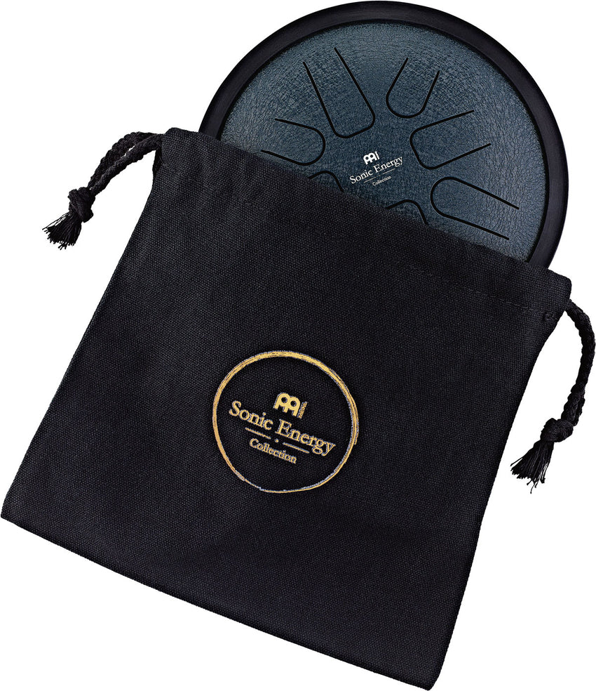 MEINL Sonic Energy SSTD2NB Small Steel Tongue Drum Navy Blue, G Minor