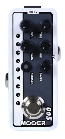 MOOER Micro PreAmp 005 Brown Sound 3 effects pedal, preamp