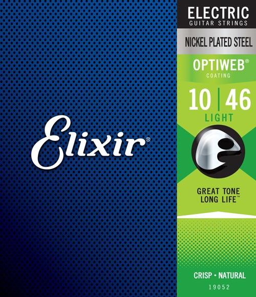 ELIXIR E-Gitarrensaiten Optiweb 010-046