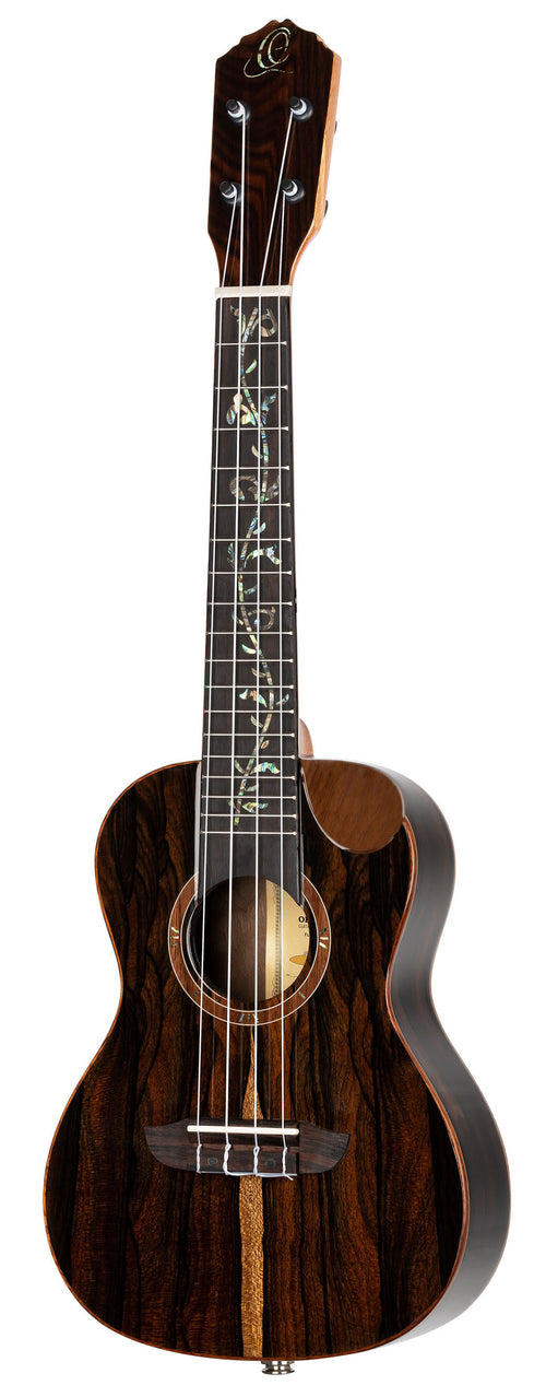 ORTEGA RUET-ZC Elite Concert Electro-Acoustic Ukulele, Natural