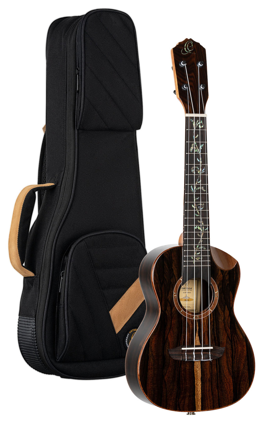 ORTEGA RUET-ZC Elite Konzert Elektro-Akustik-Ukulele, Natural