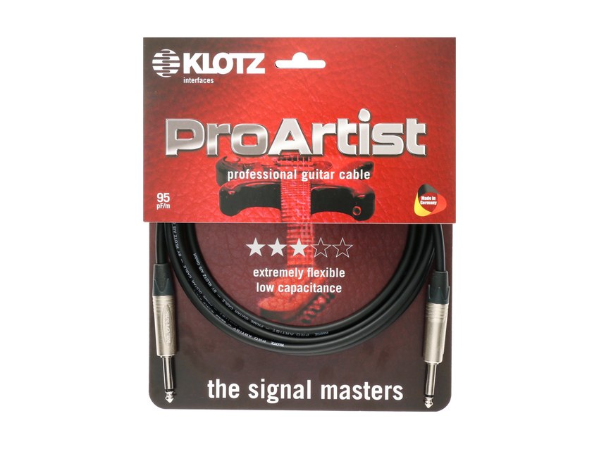 Klotz Pro Artist PRON090PP 9m instrument cable