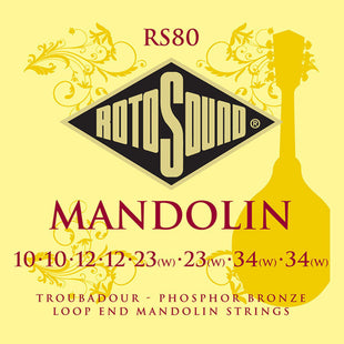 Corde per mandolino Rotosound RS80 Troubadour